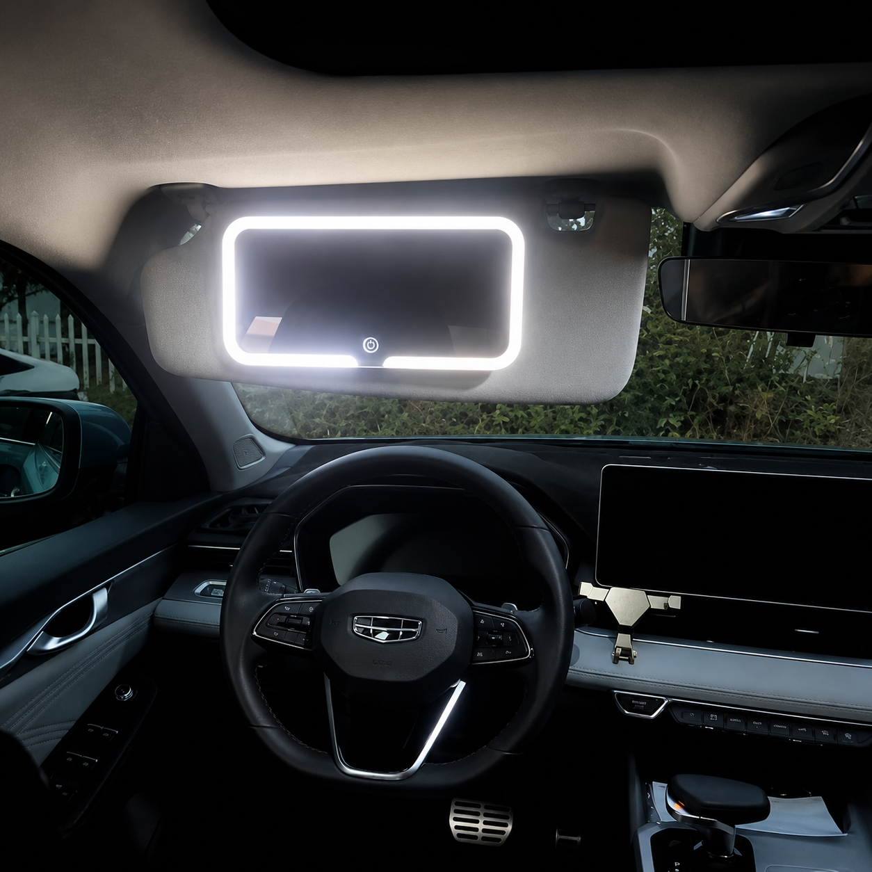 Miroir LED Voiture | Se Voir Clairement, à Tout Moment
